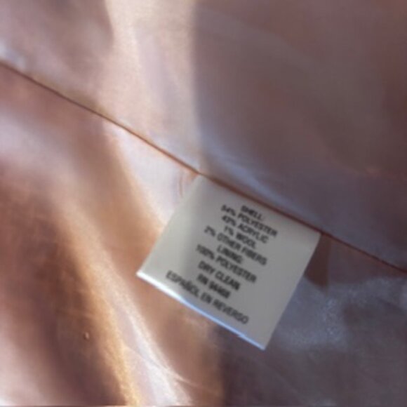 INC Soft Blush Pink Wrap Coat w/ Belt - Size XL - Picture 12 of 12